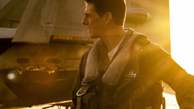 Tom Cruise plays Capt. Pete "Maverick" Mitchell in Top Gun: Maverick from Paramount Pictures, Skydance and Jerry Bruckheimer Films. Image courtesy Paramount Pictures.